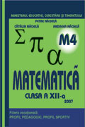 Matematica M4 clasa a XII-a Matematica M4 clasa a XII-a